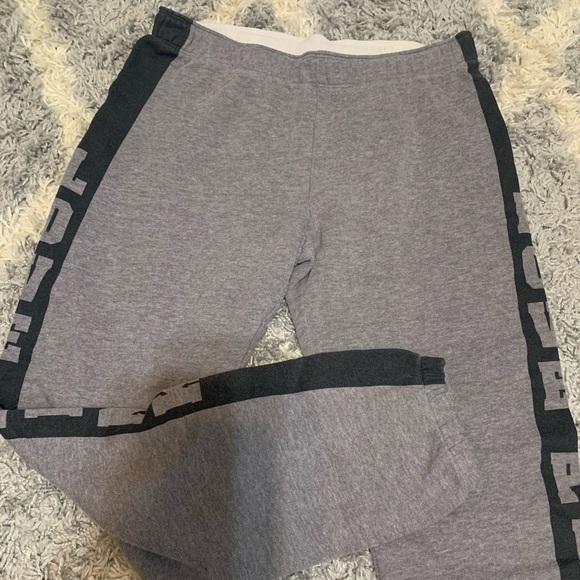 Victoria’s Secret Pink gray joggers - Picture 1 of 1